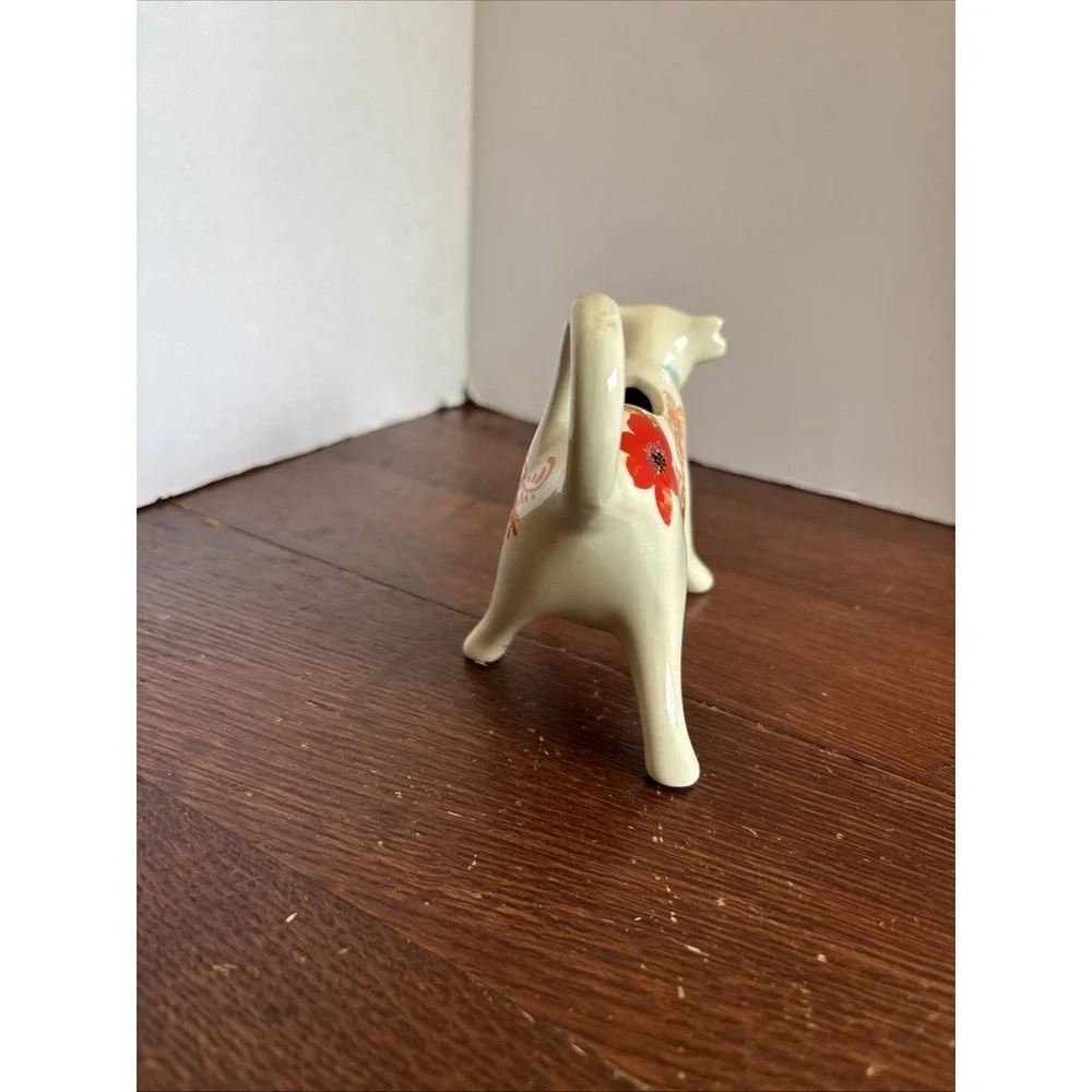 Pioneer Woman Flea Market Floral Cow‎ Creamer Flowers
